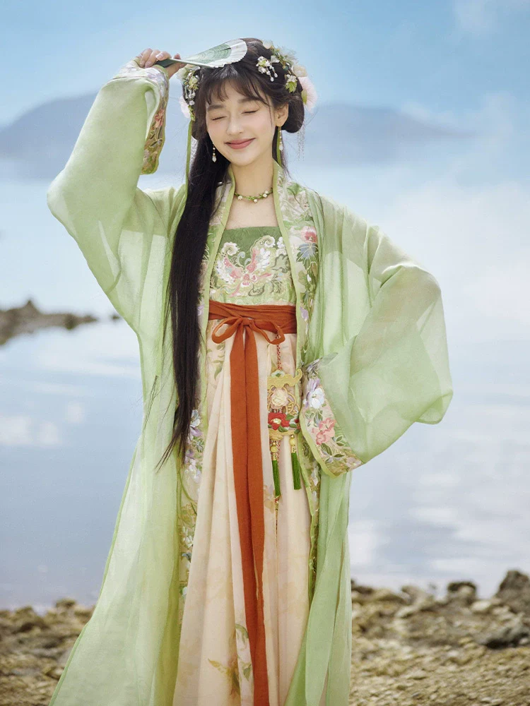 Zhichi Shengxia 咫尺盛夏 Nearing Midsummer Modernized Fairy Daxiushan Qiyaoqun Set - Image 4