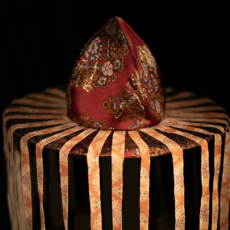 Zhijin Weimao 织锦帷帽 Wu Zhou Brocade Veiled Hat - Image 6