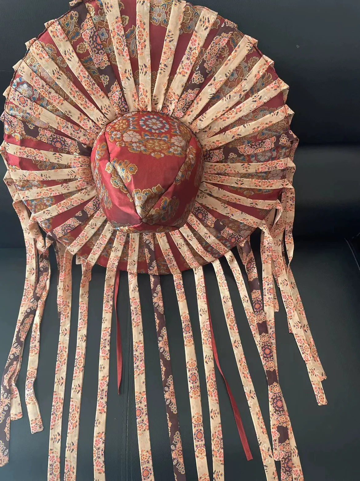Zhijin Weimao 织锦帷帽 Wu Zhou Brocade Veiled Hat - Image 7
