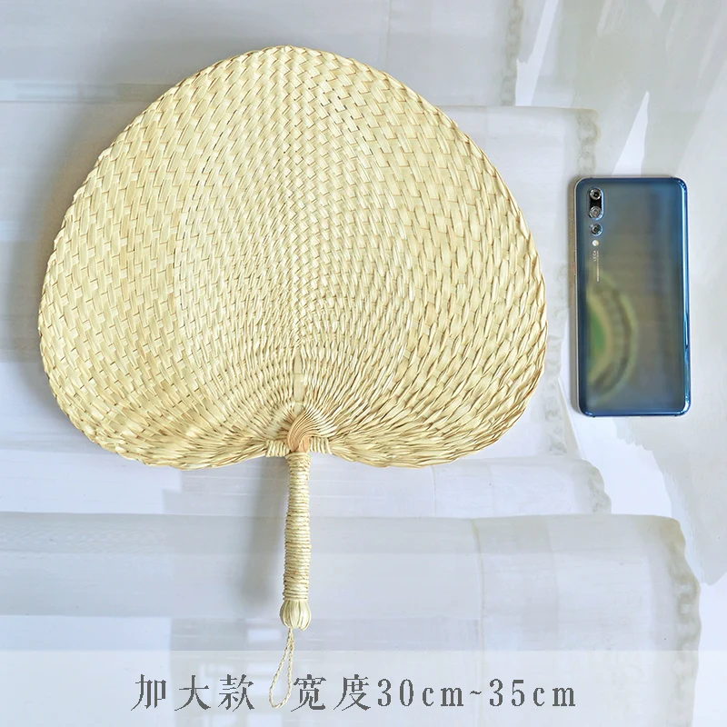 Zhu Shan 竹扇 Old-Fashioned Portable Woven Unisex Bamboo Fan - Image 10