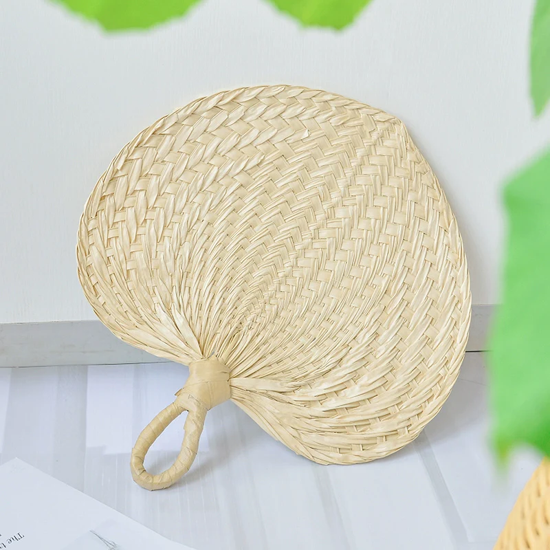 Zhu Shan 竹扇 Old-Fashioned Portable Woven Unisex Bamboo Fan - Image 14