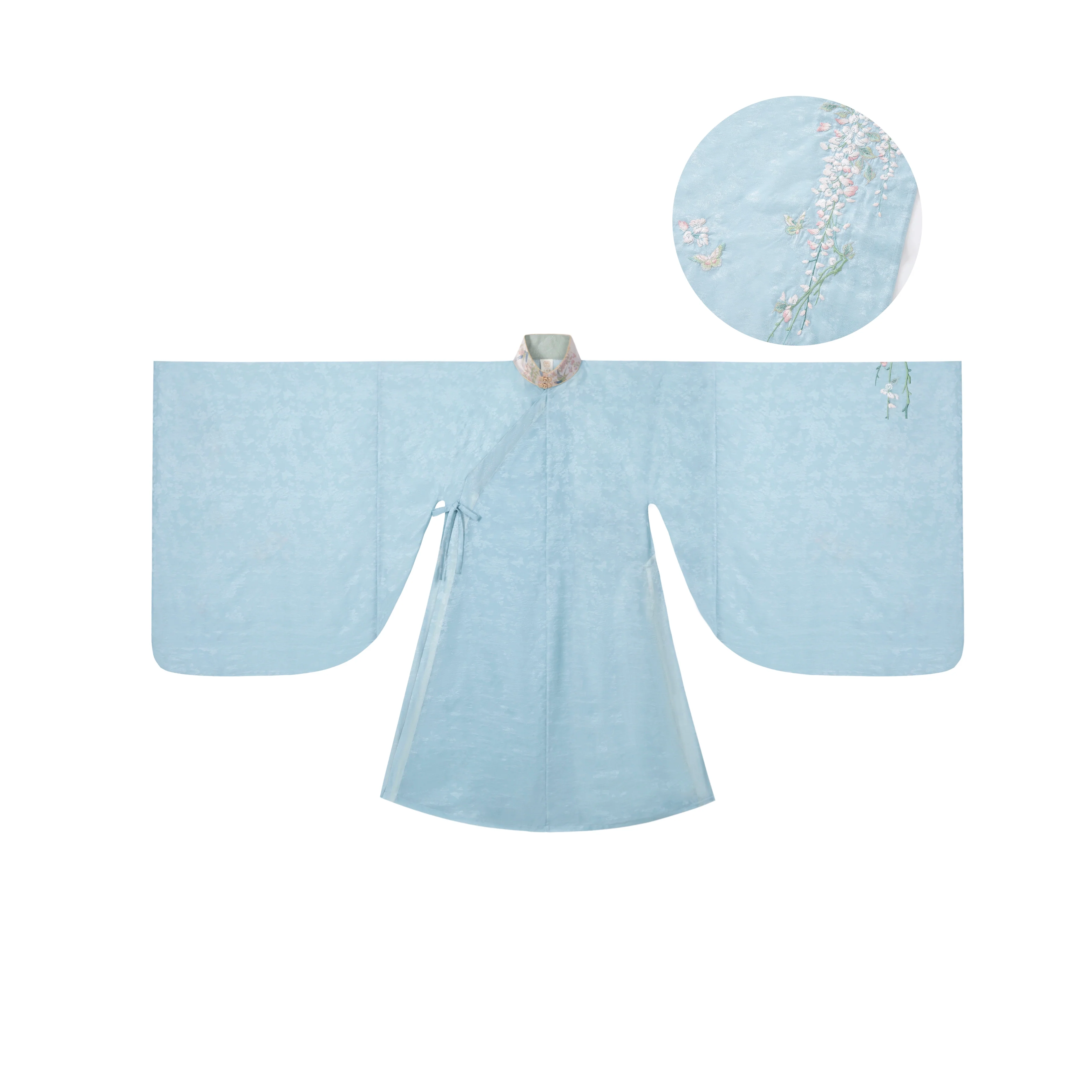 Ziteng 紫藤 Wisteria Fairy Cloud Collar Late Ming Dynasty Set - Image 18