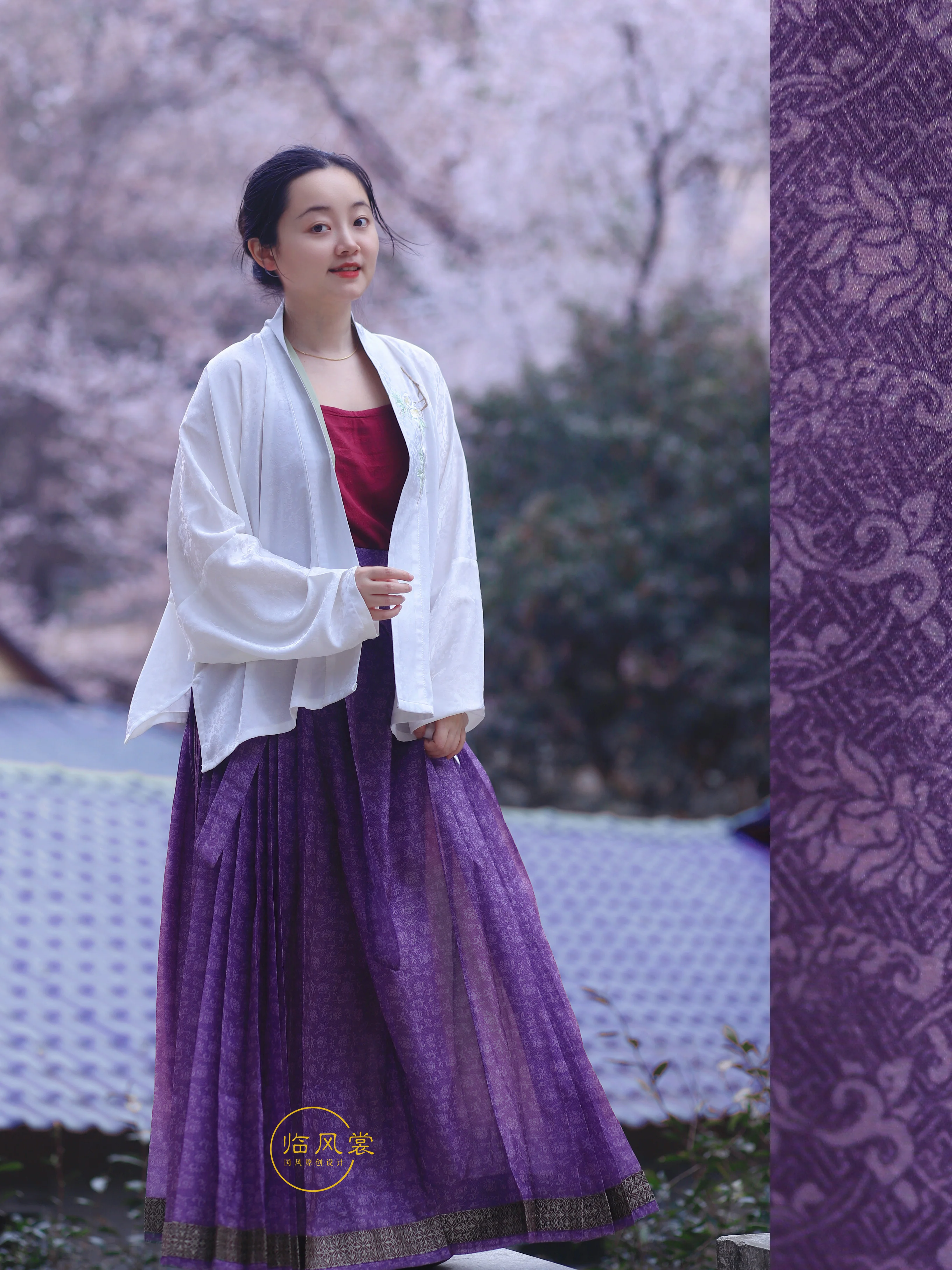 Zuoye 昨夜 In a Fortnight Ming Dynasty Sheer Summer Mamian Skirt - Image 5